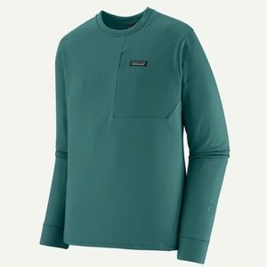 Patagonia Men's R1 Thermal Crew Fleece - Wetland Blue - New with tags